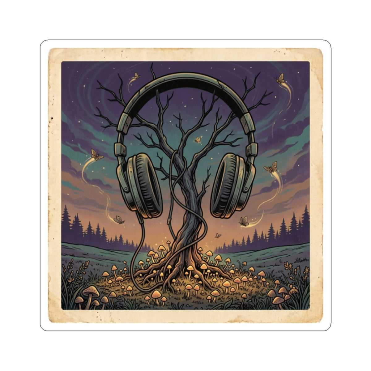 Earth's Resonance | Kiss-Cut Sticker