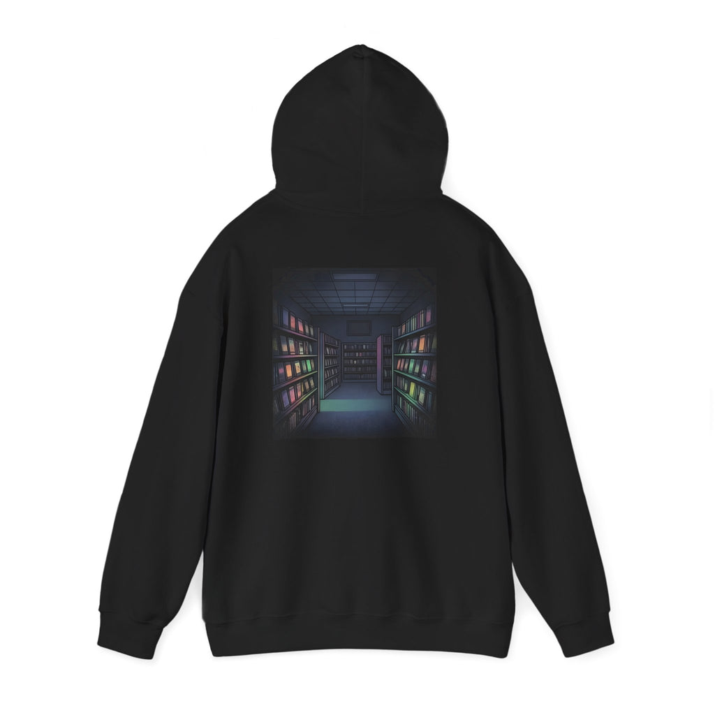 Video Rental Store | Print on Back Hoodie