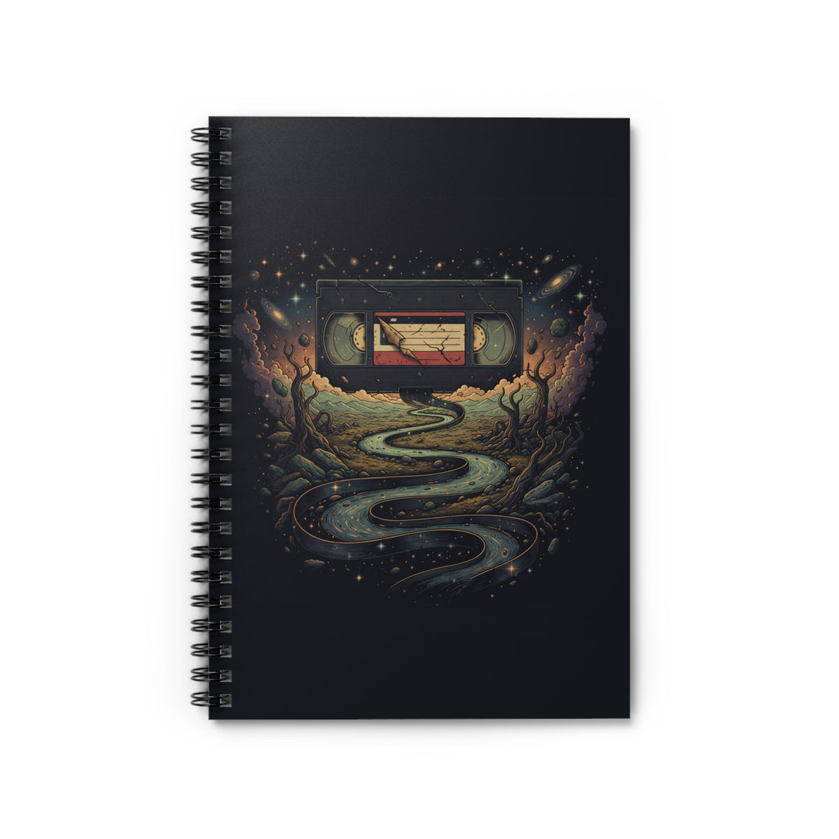 Cosmic Rewind | Spiral Bound Notebook