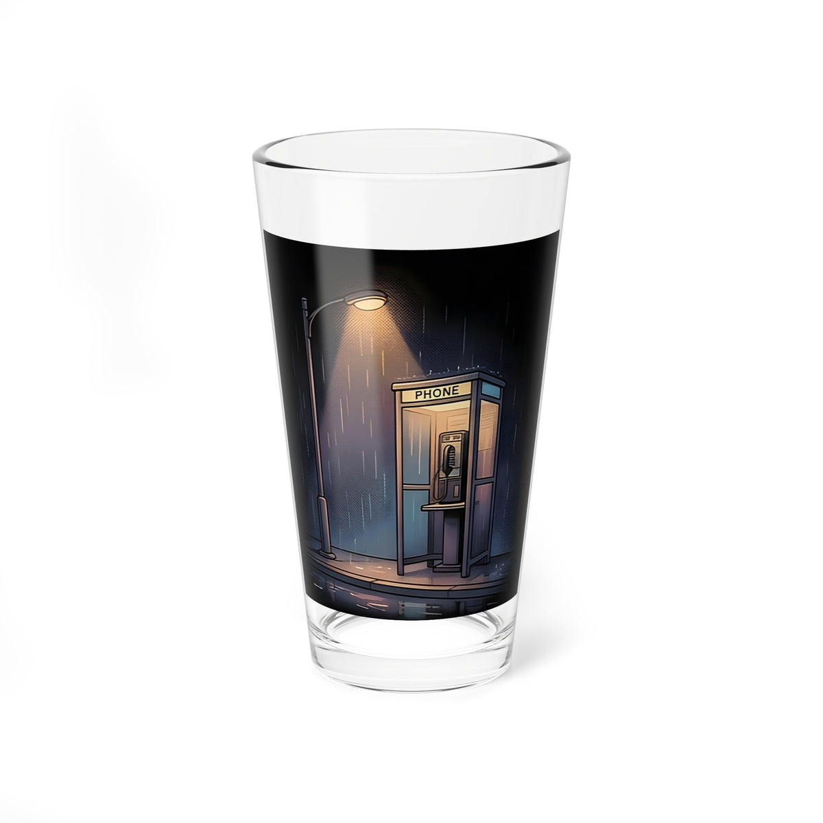 Midnight Pay Phone | 16 oz Glass