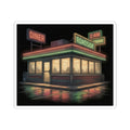 2 AM Roadside Diner | Kiss-Cut Sticker