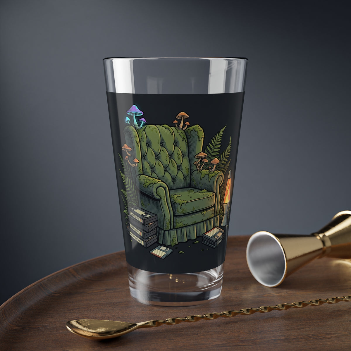 Analog Sanctuary | 16 oz Glass