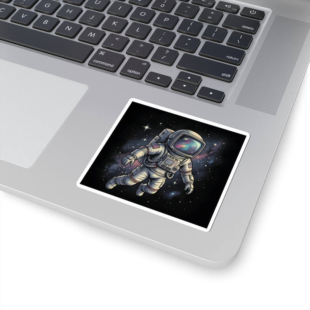 Floating Astronaut | Kiss-Cut Sticker