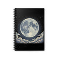 Static Moon | Spiral Bound Notebook