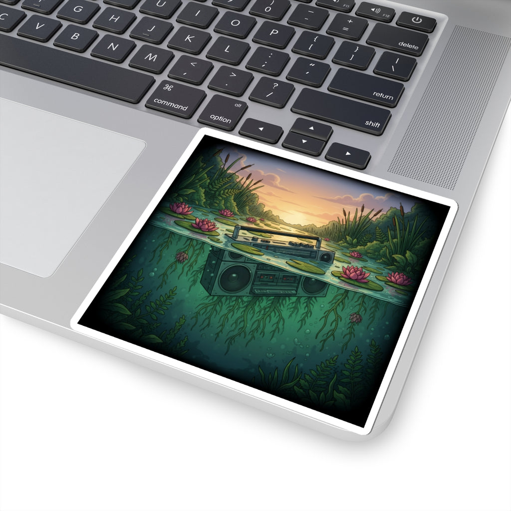 Submerged Frequency | Kiss-Cut Sticker
