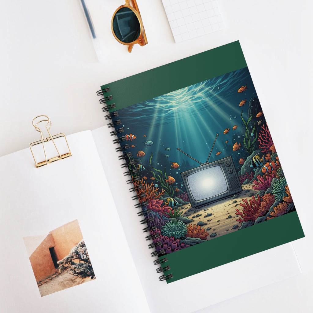 Sunken Broadcast | Spiral Bound Notebook