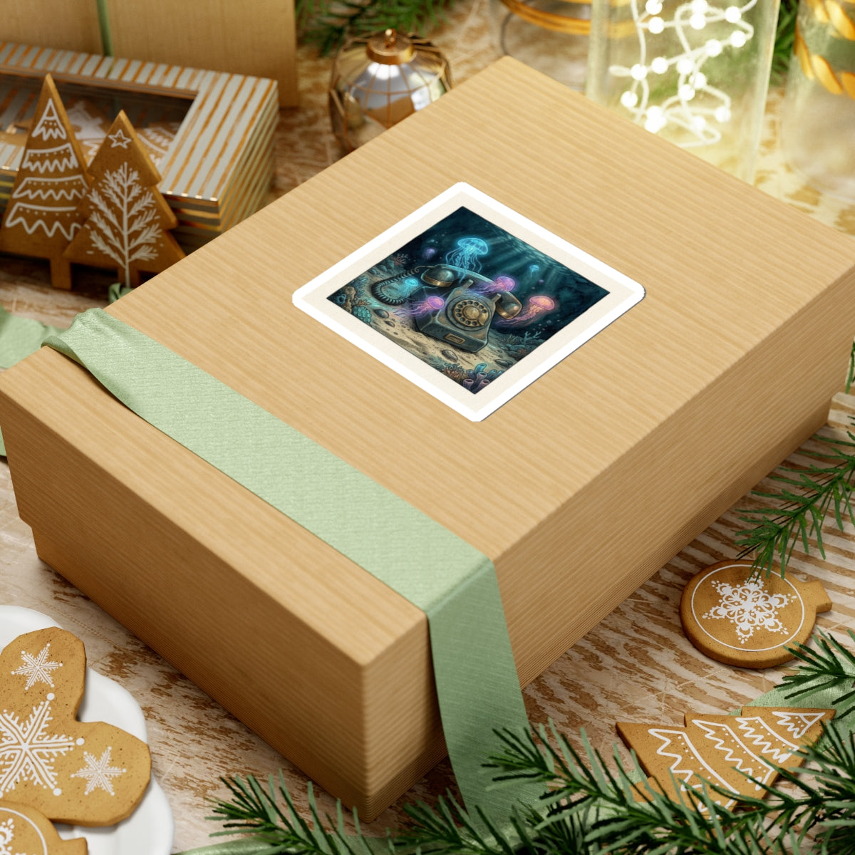 Underwater Dial | Kiss-Cut Sticker