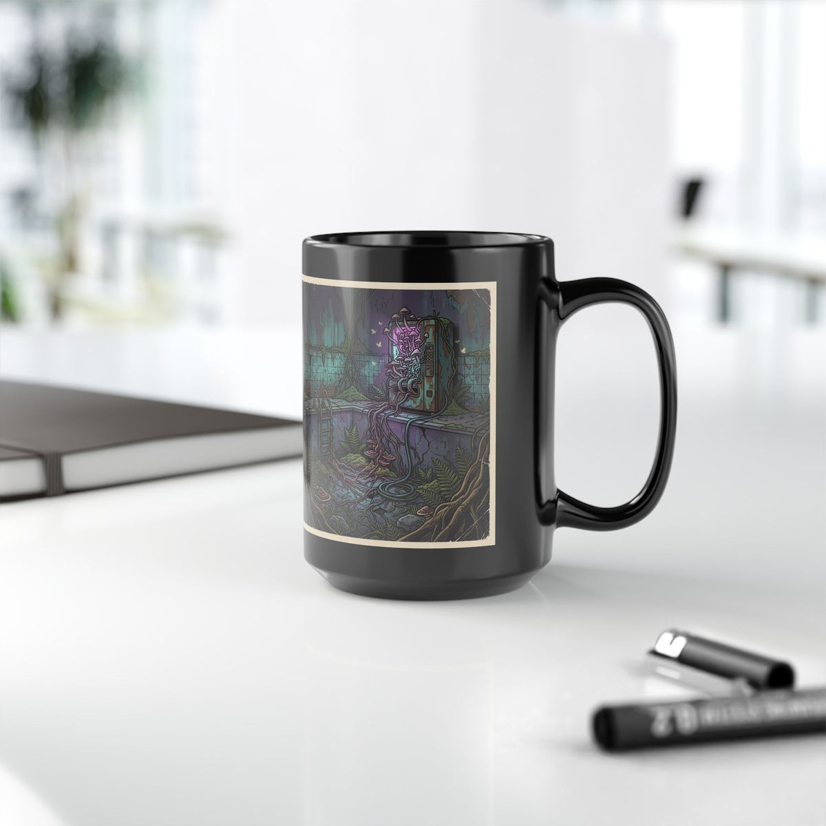 Overgrown Vending Machine | 11/15 oz Coffee Mug