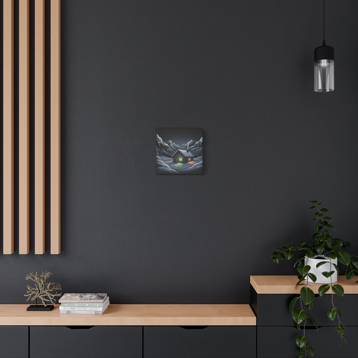 Static Cabin | Matte Canvas