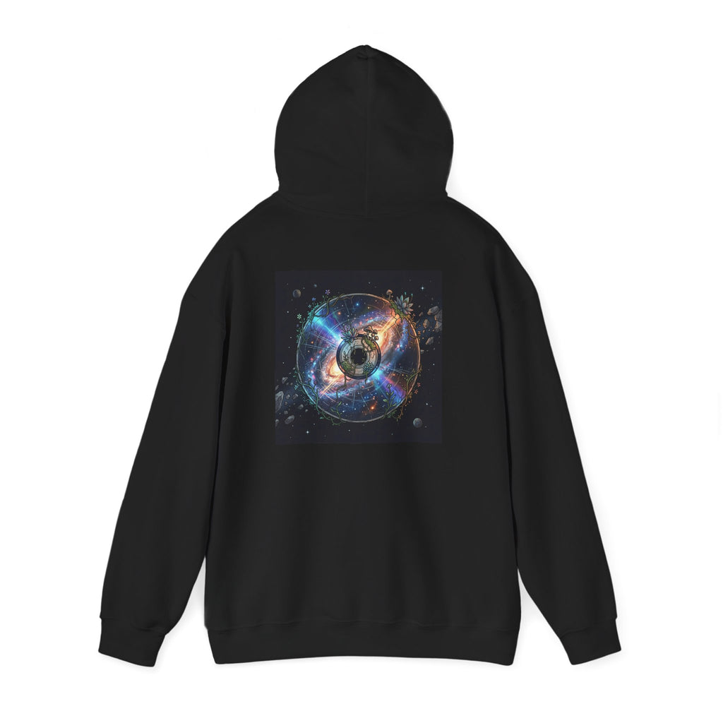 Celestial Disc | Print on Back Hoodie