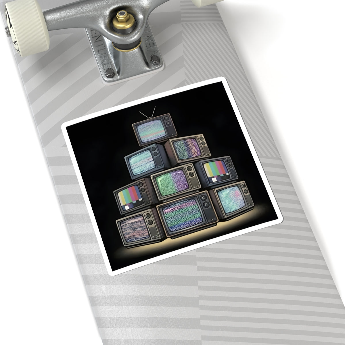 Stack of CRTs | Kiss-Cut Sticker