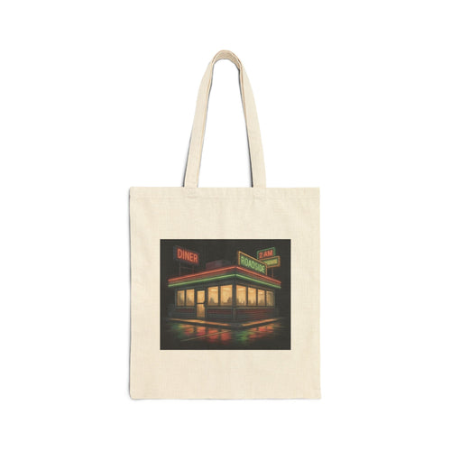 2 AM Roadside Diner | Canvas Tote Bag