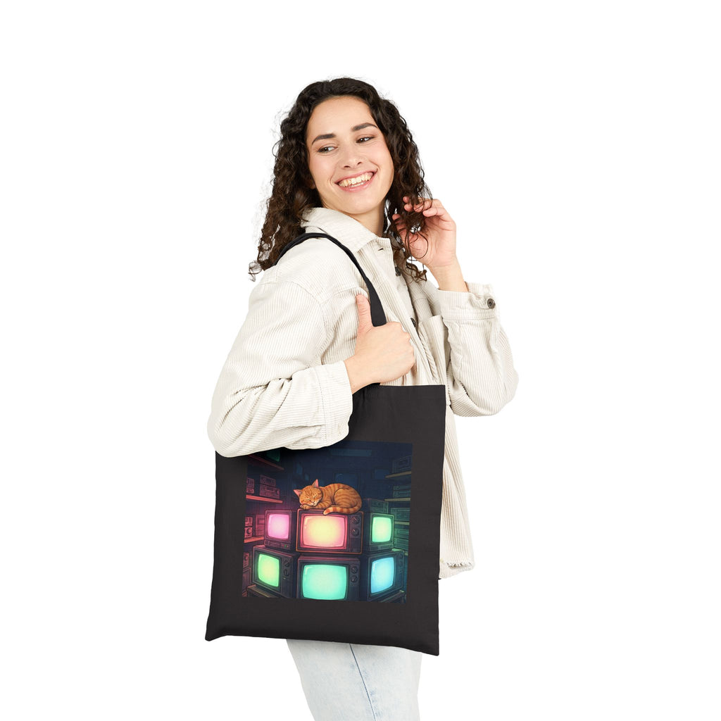 Warm Static | Canvas Tote Bag