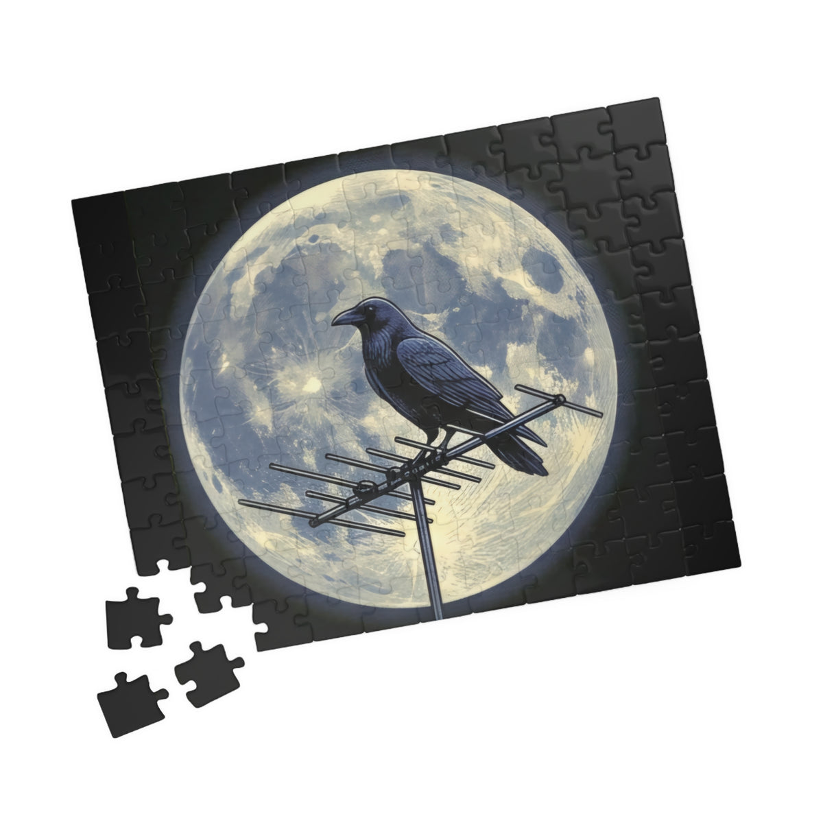 Crow on Antenna | Puzzle