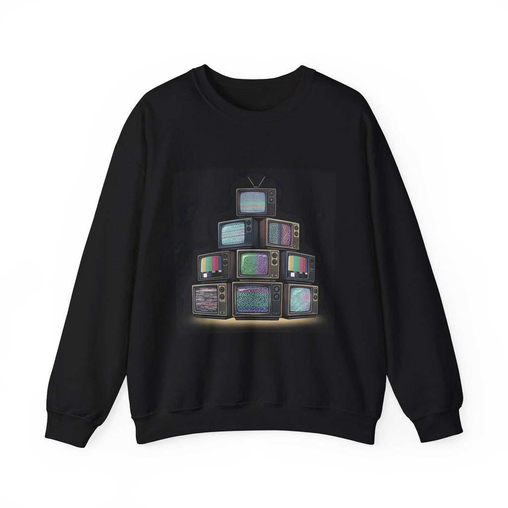 Stack of CRTs | Crewneck Sweatshirt