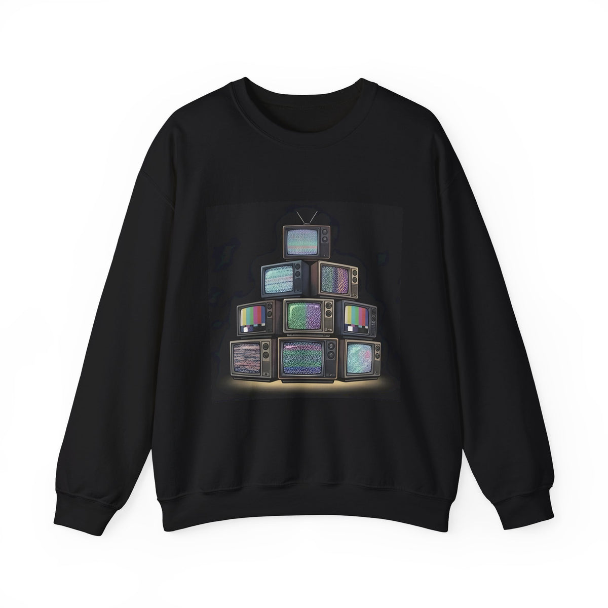 Stack of CRTs | Crewneck Sweatshirt