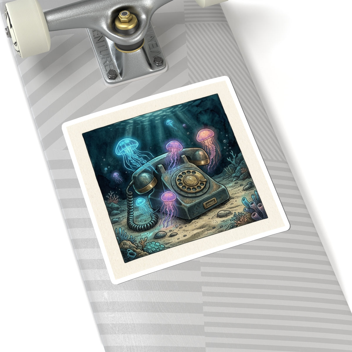Underwater Dial | Kiss-Cut Sticker