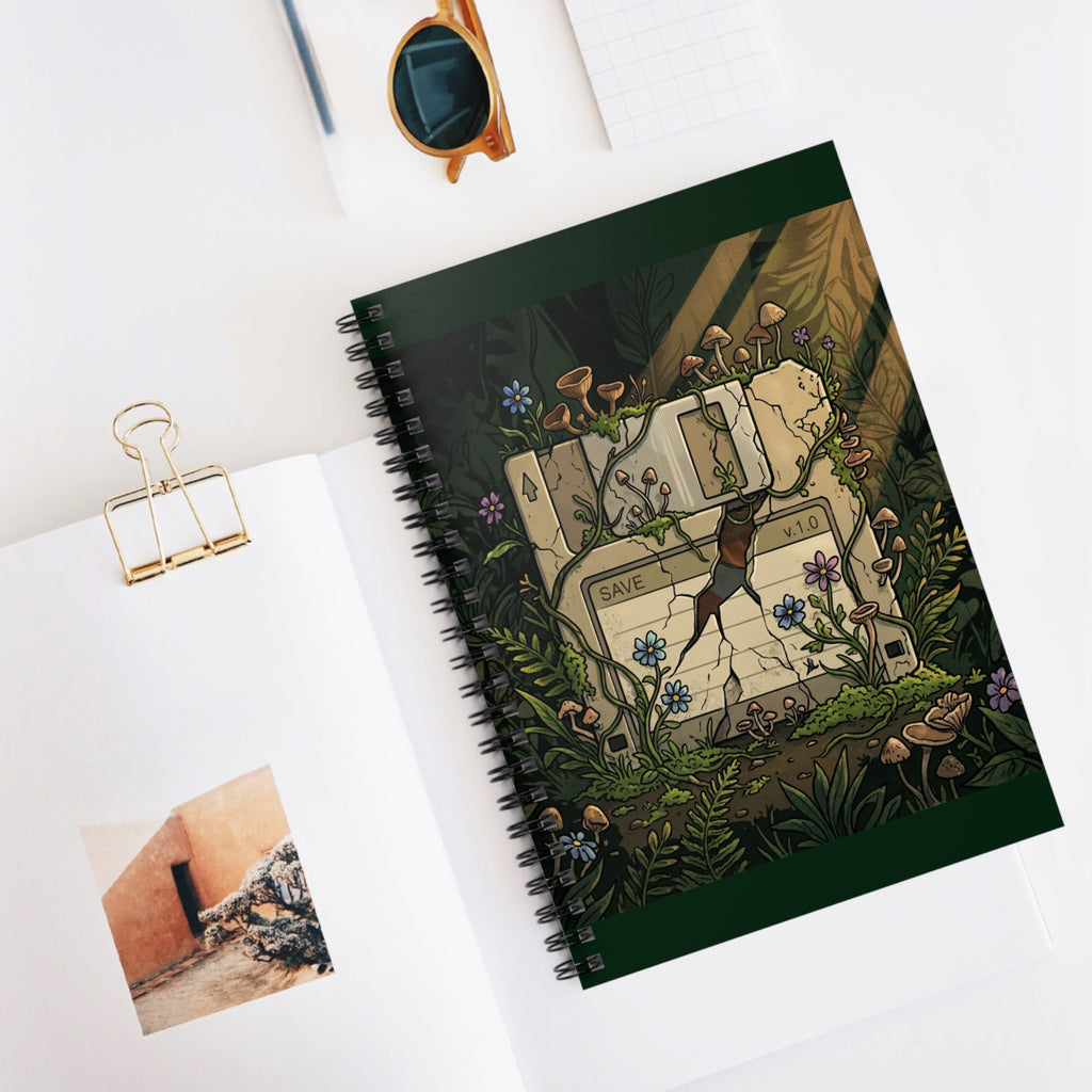 Saved Progress | Spiral Bound Notebook
