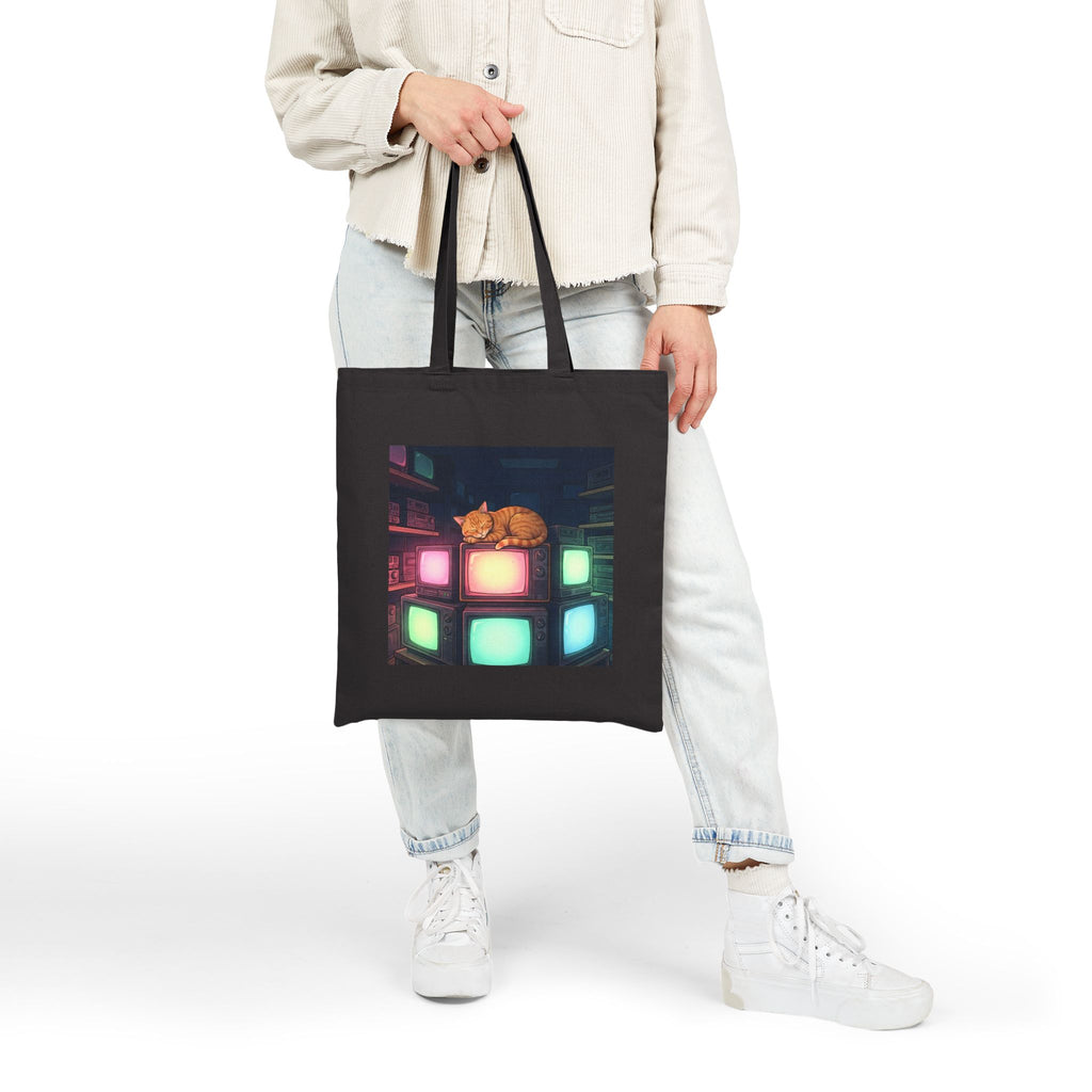 Warm Static | Canvas Tote Bag