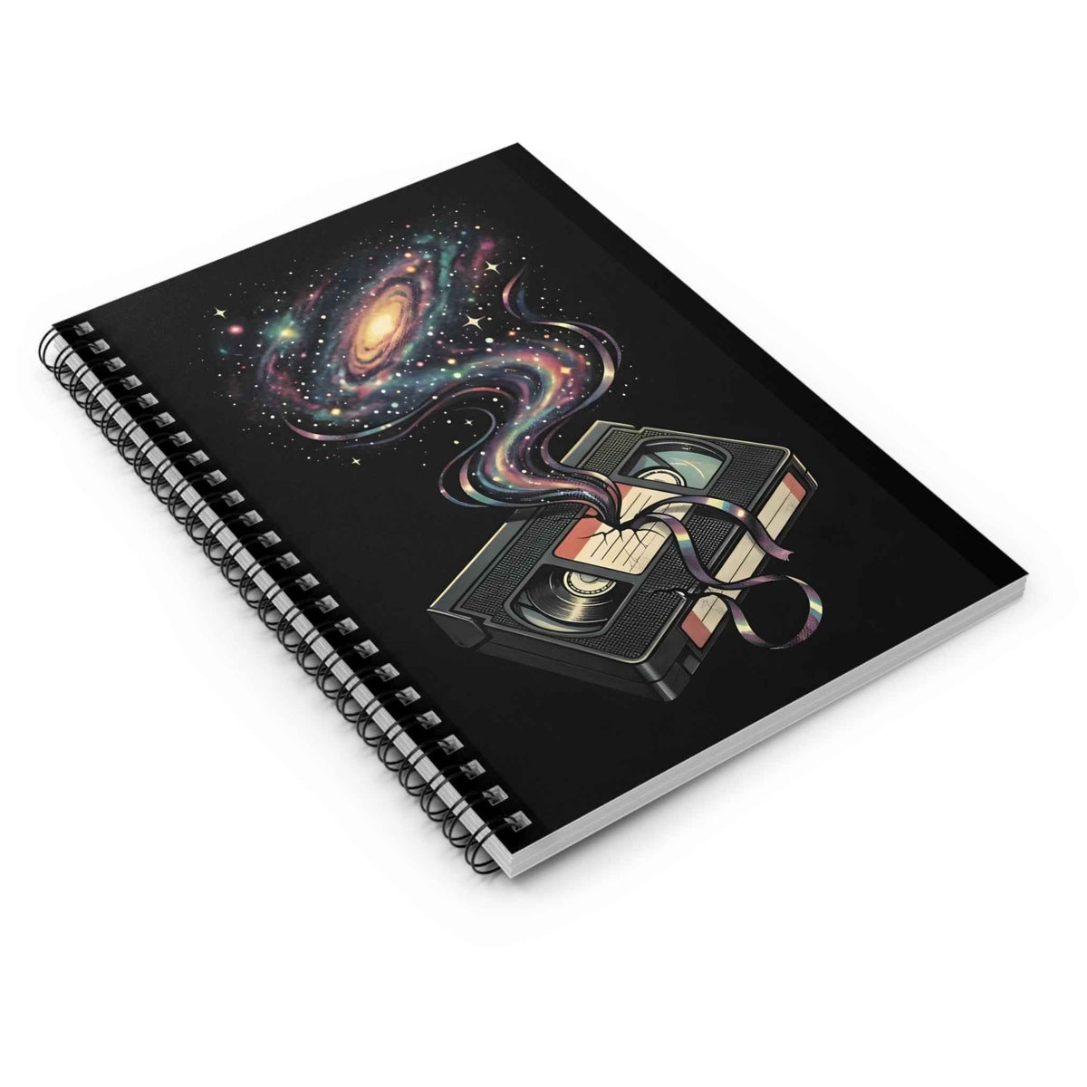 Galaxy VHS | Spiral Bound Notebook