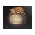 CRT TV Cat | Puzzle