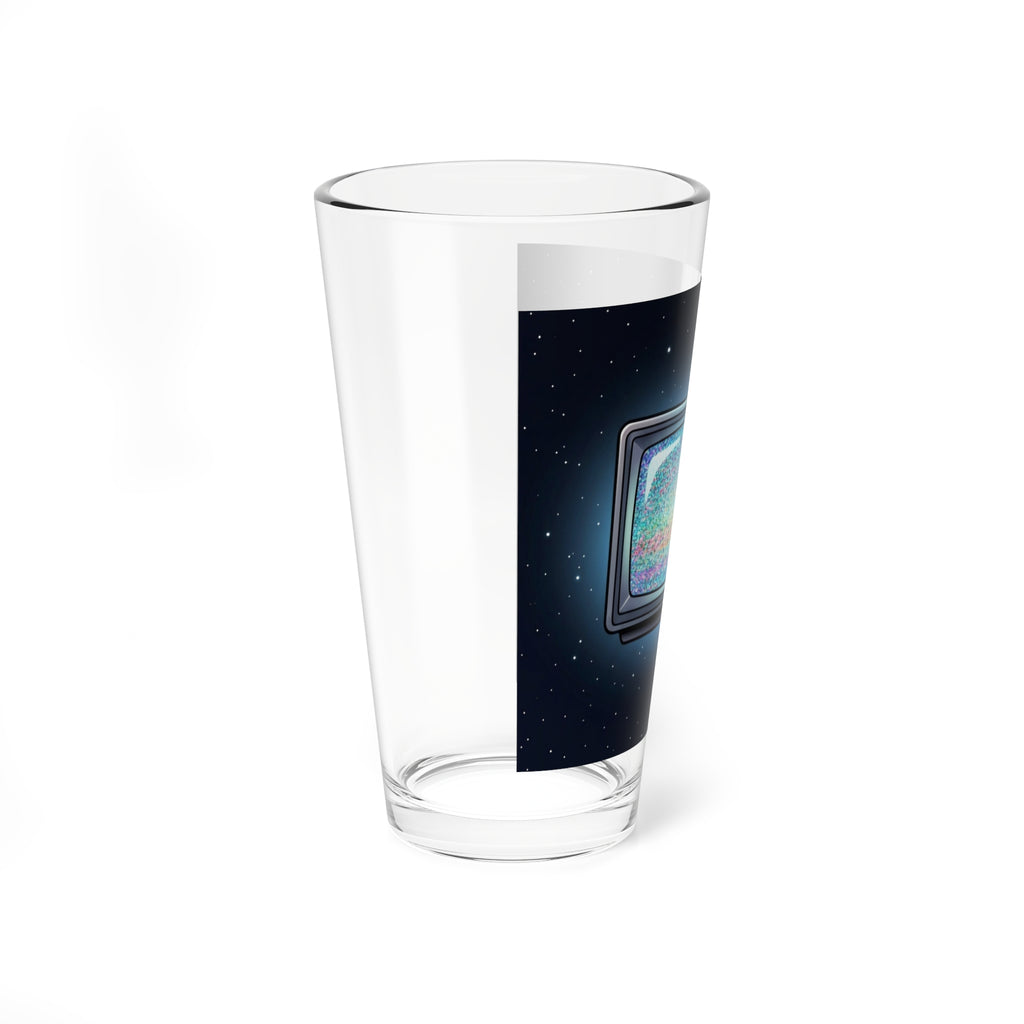 Deep Space Static | 16 oz Glass