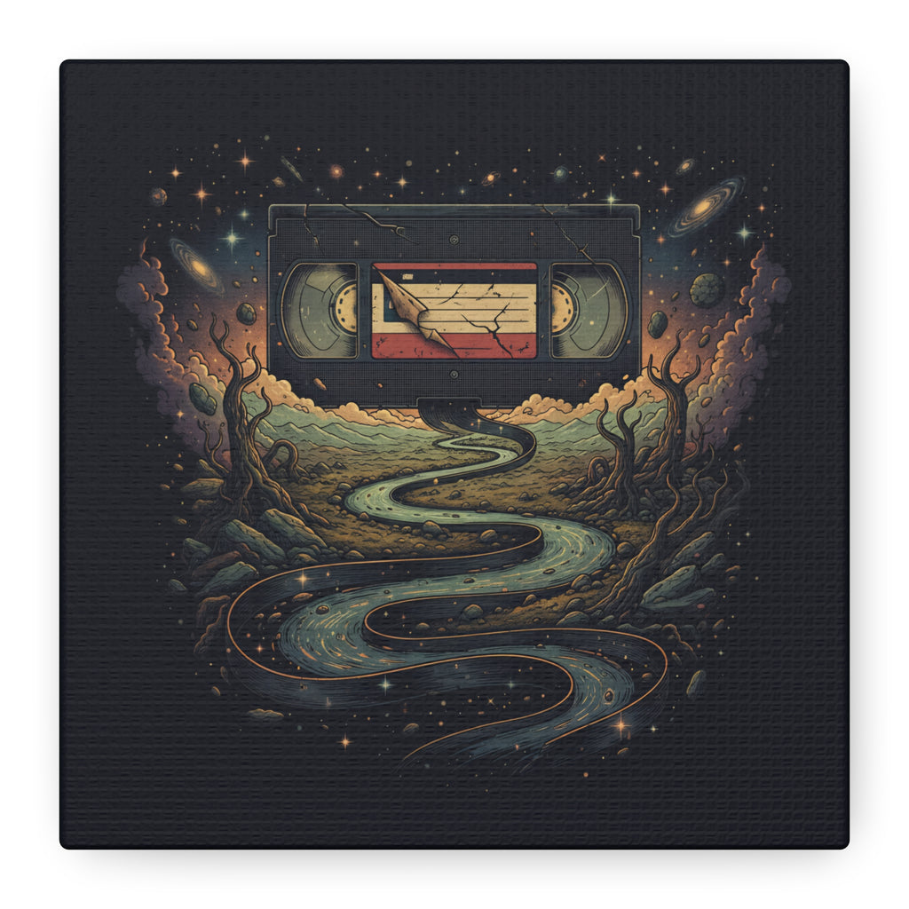 Cosmic Rewind | Matte Canvas