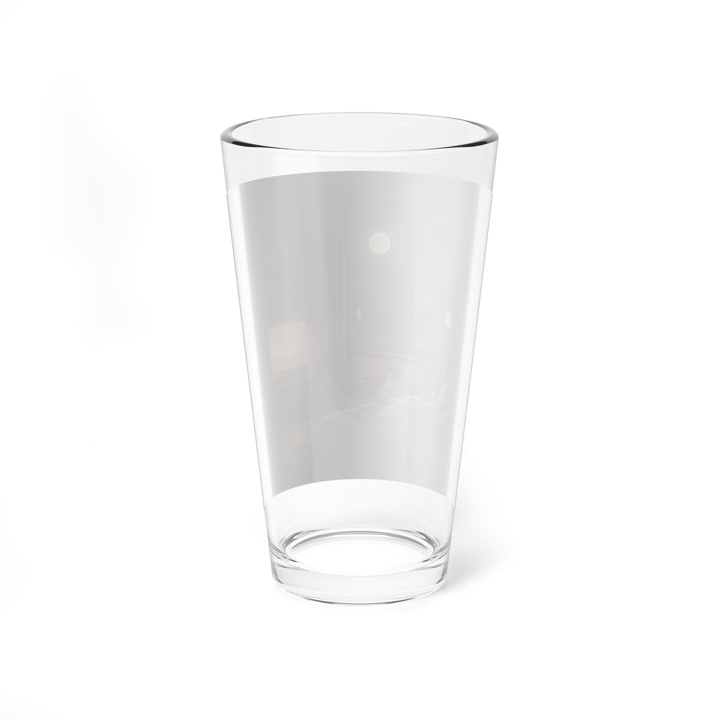 Rainy Bedroom | 16 oz Glass