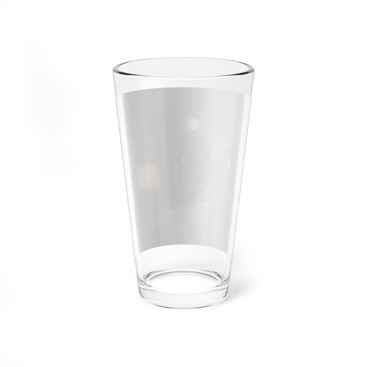 Rainy Bedroom | 16 oz Glass