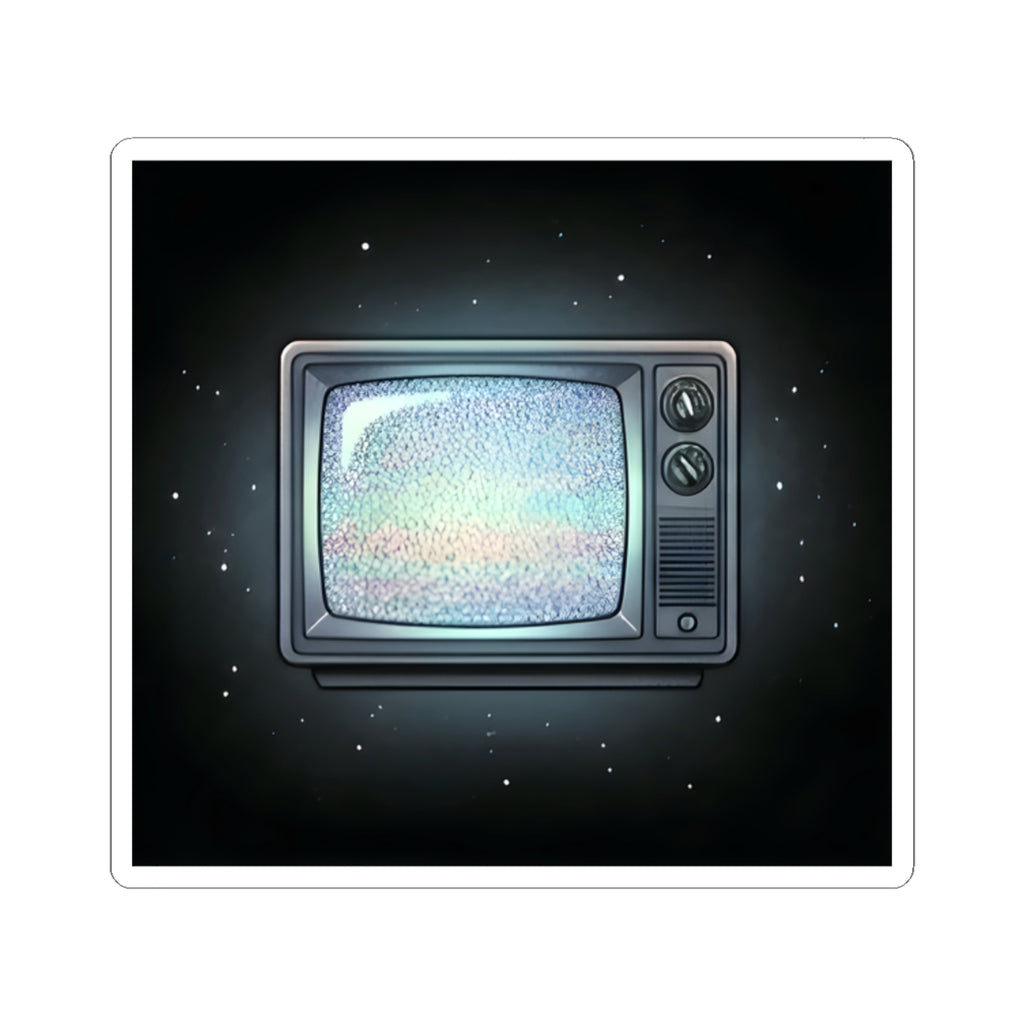 CRT Dreams | Kiss-Cut Vinyl, Vintage Television Decal