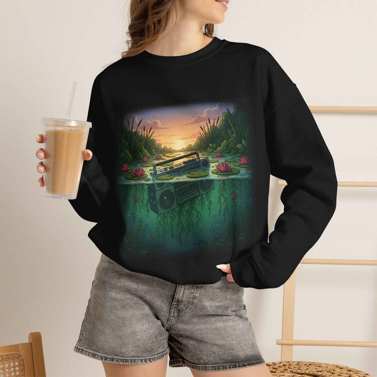 Submerged Frequency | Crewneck Sweatshirt