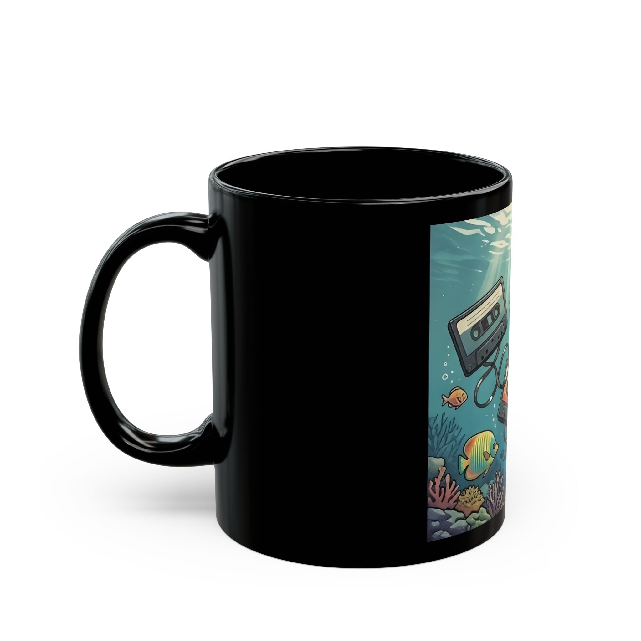 Underwater Cassette Tapes | 11/15 oz Mug
