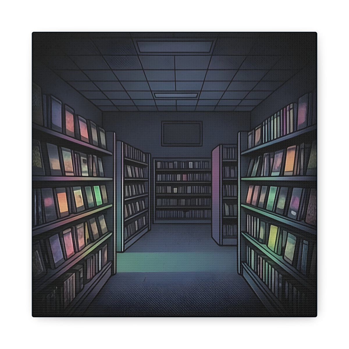 Video Rental Store | Matte Canvas