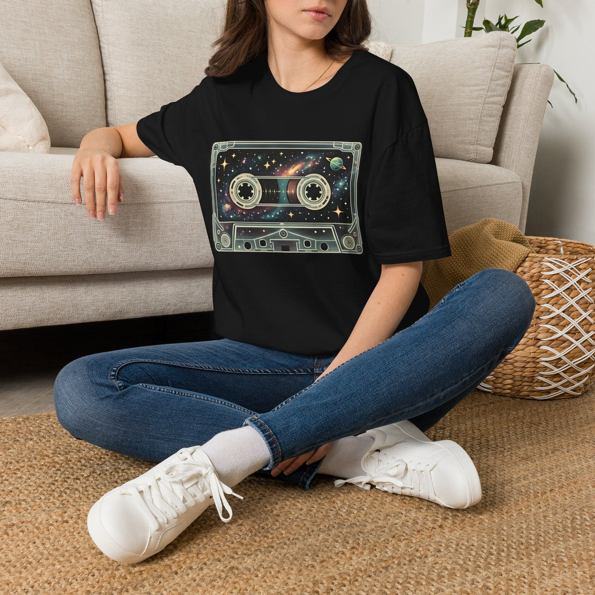 Galaxy Cassette Tape | Unisex T-Shirt