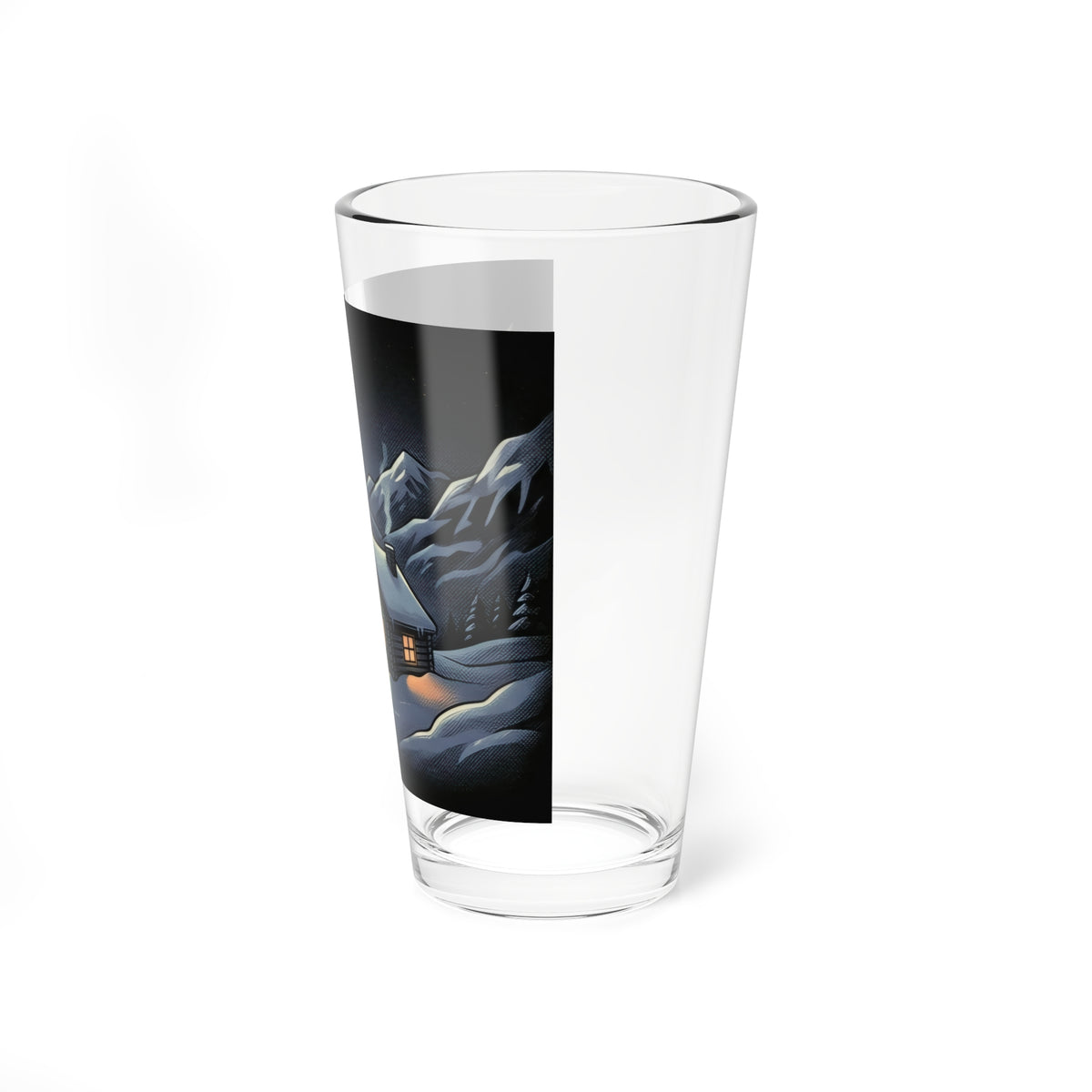 Static Cabin | 16 oz Glass