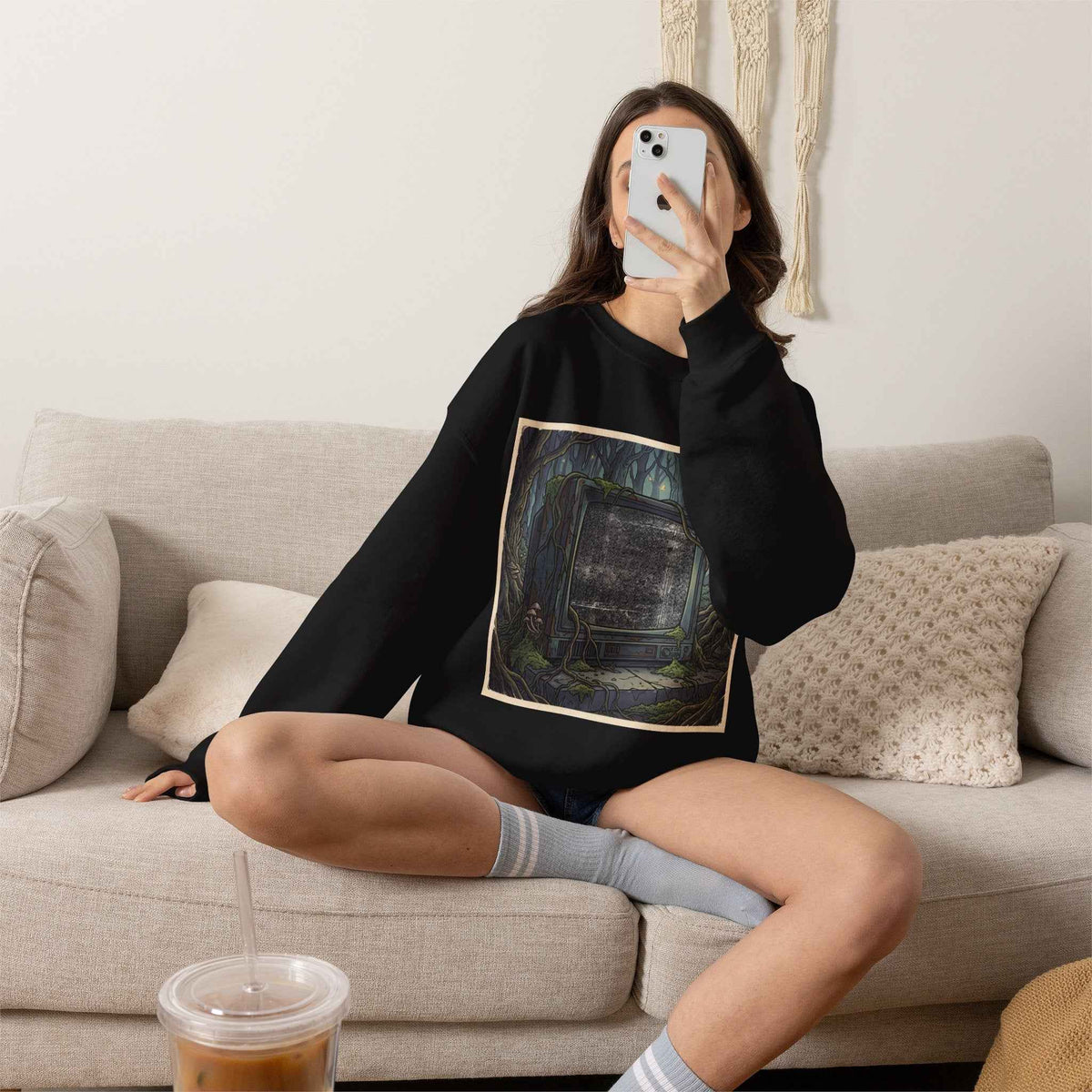 Forest Static | Crewneck Sweatshirt