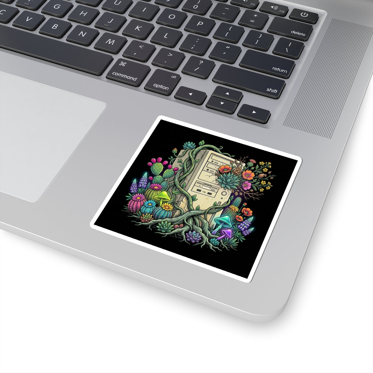 Flower Tower | Kiss-Cut Sticker
