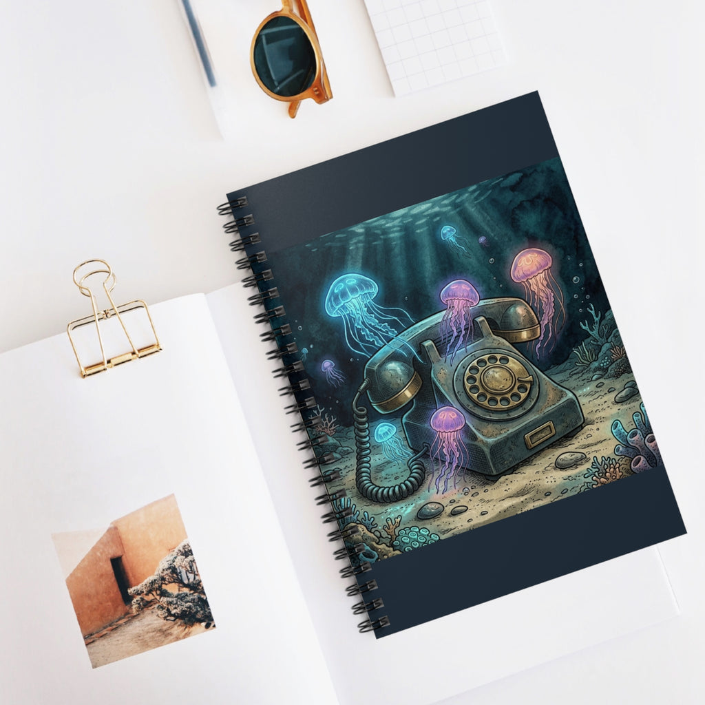 Underwater Dial | Spiral Bound Notebook
