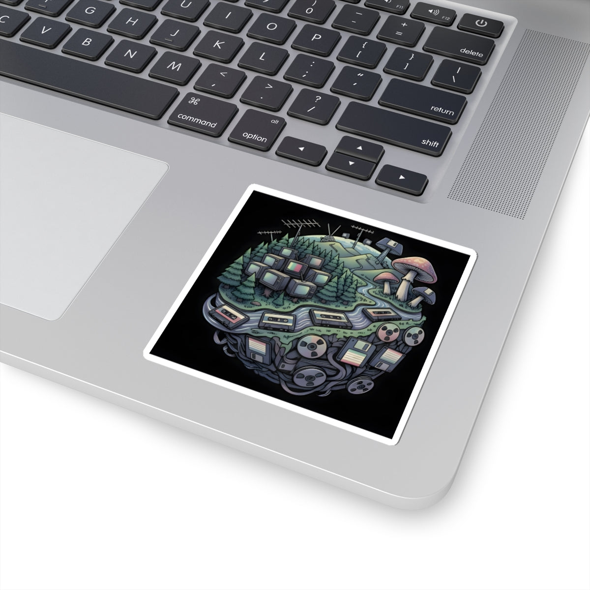 Planet Static | Kiss-Cut Sticker