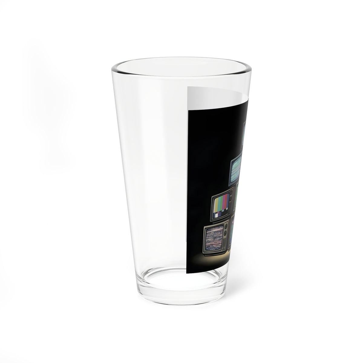 Stack of CRTs | 16 oz Glass