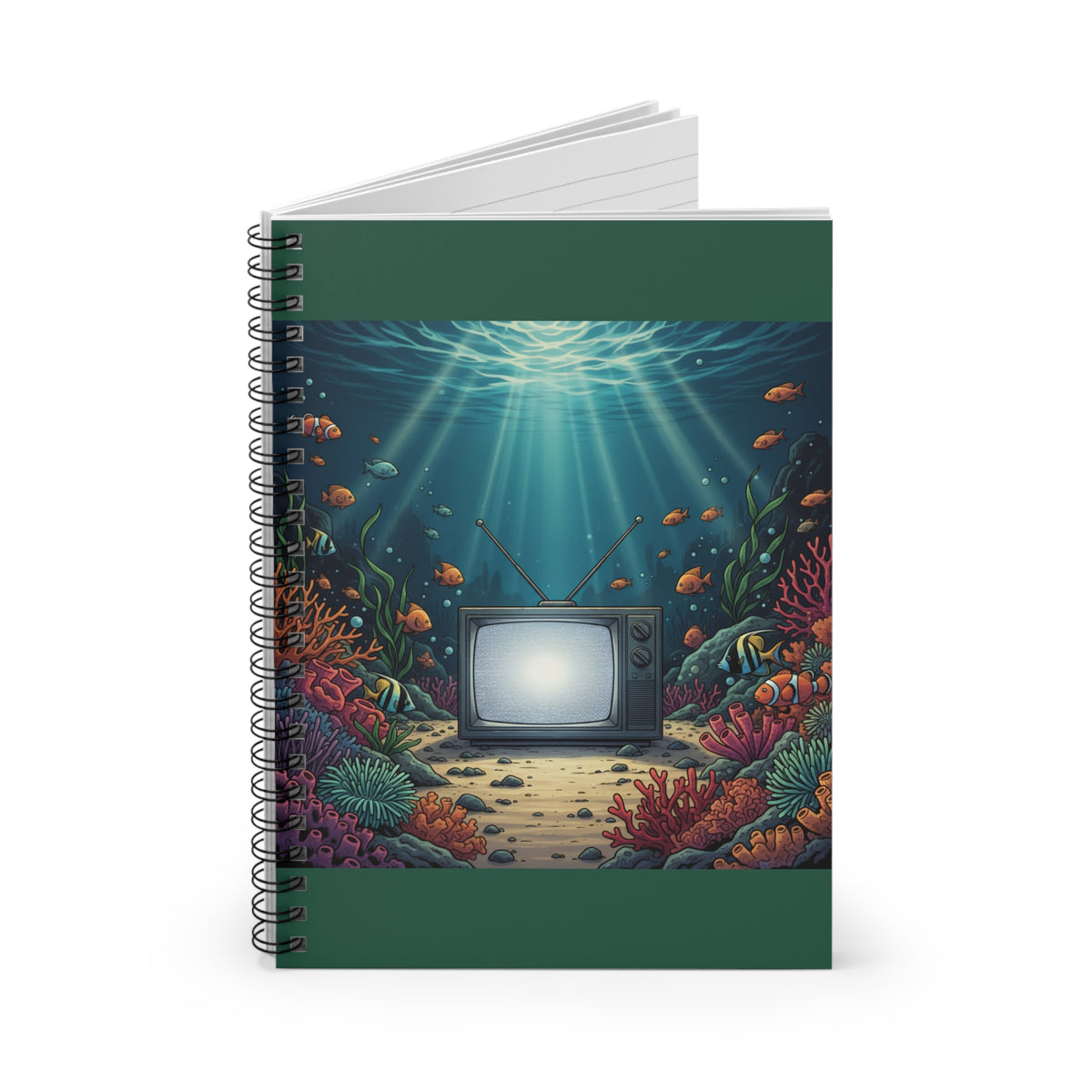 Sunken Broadcast | Spiral Bound Notebook