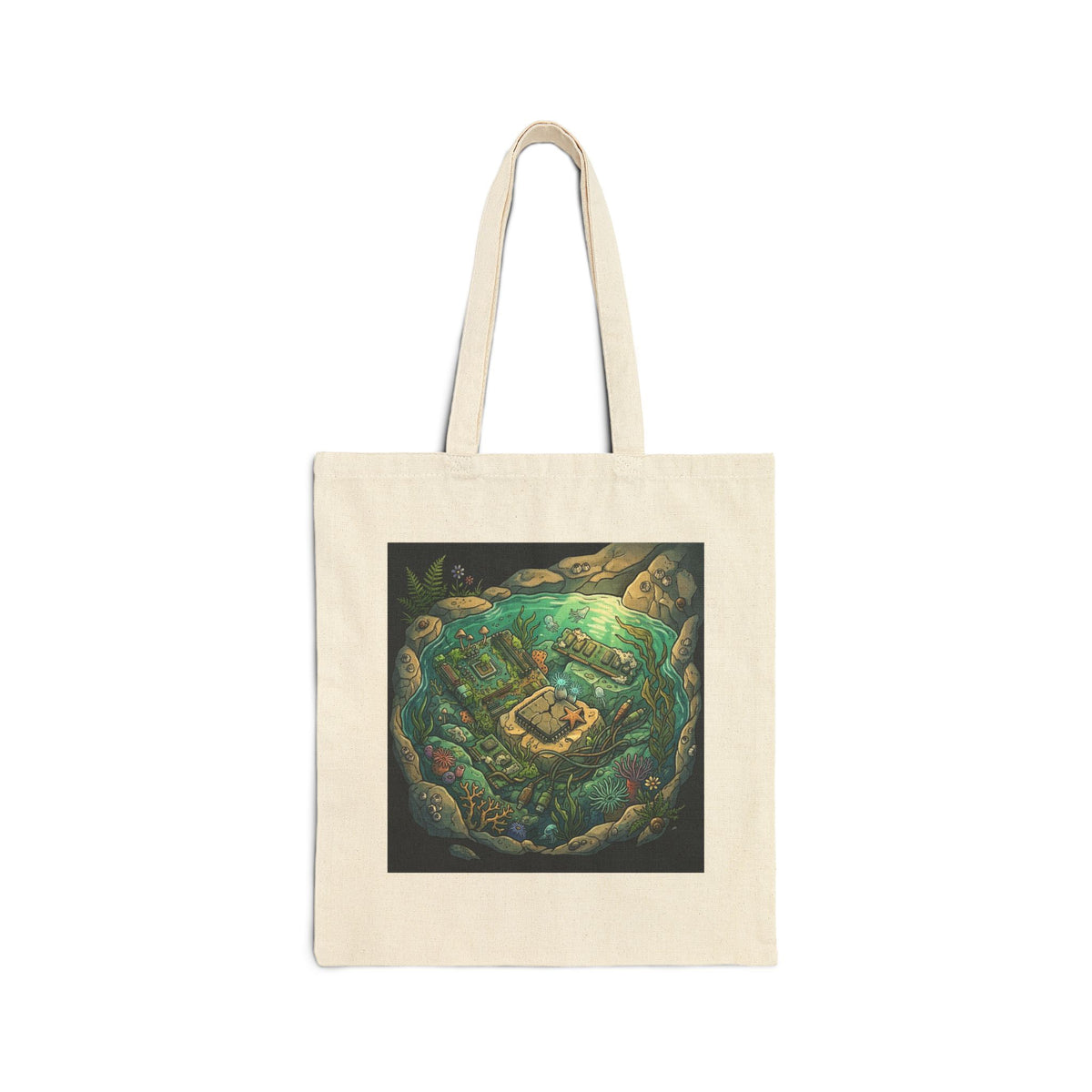 Cotton Canvas Tote Bag