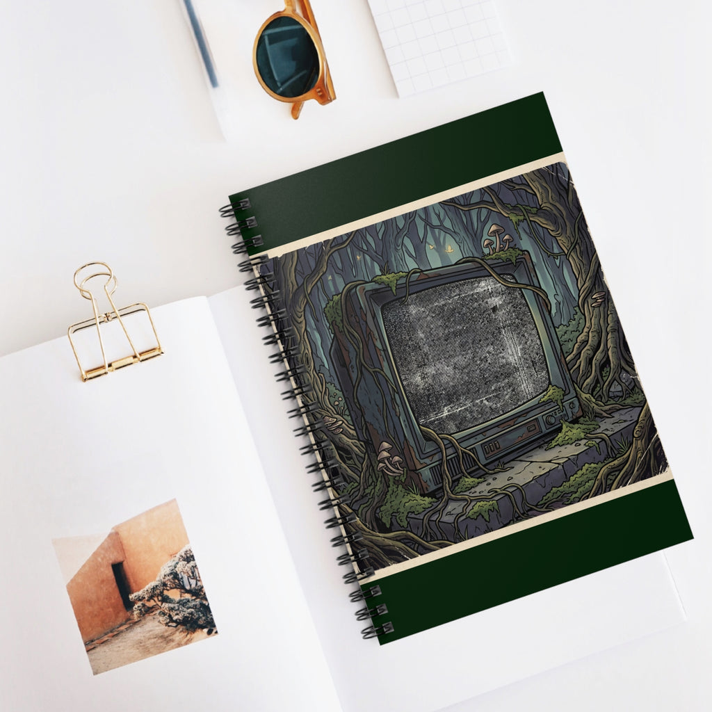 Static Forest | Spiral Bound Notebook