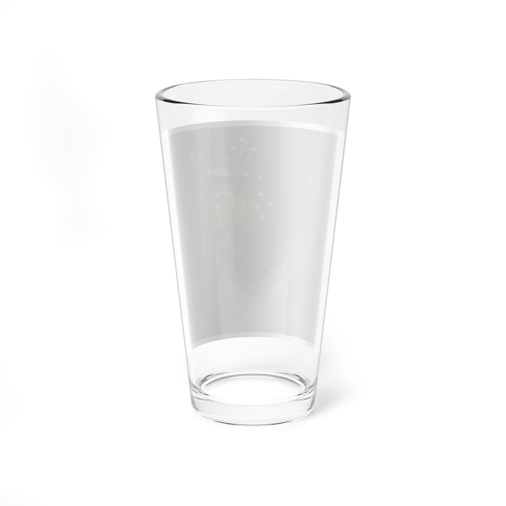 Midnight Dial | 16 oz Glass
