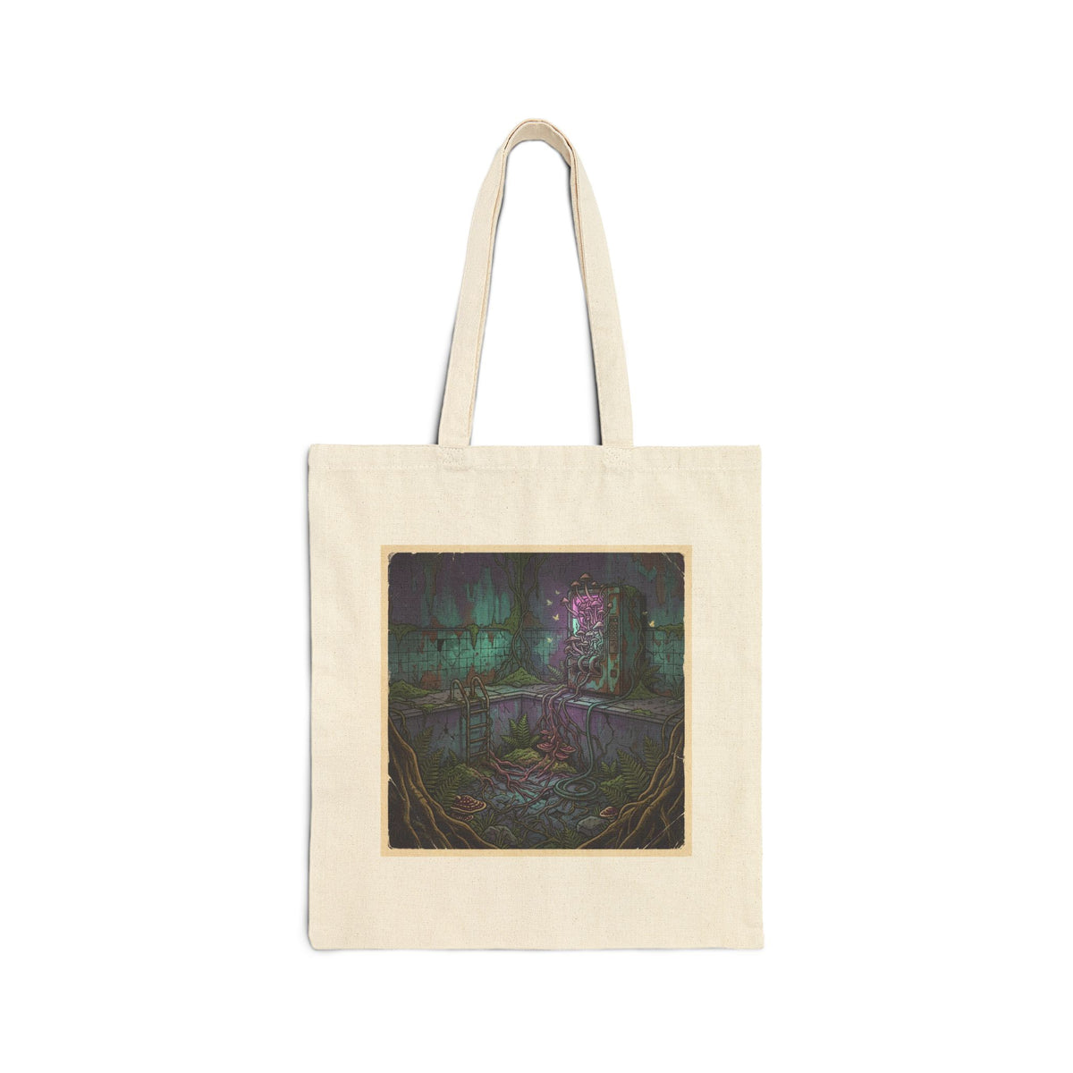 Overgrown Vending Machine | Canvas Tote Bag