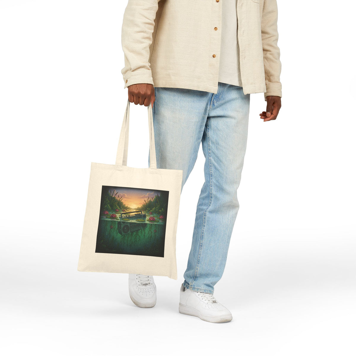 Submerged Frequency |  Canvas Tote Bag