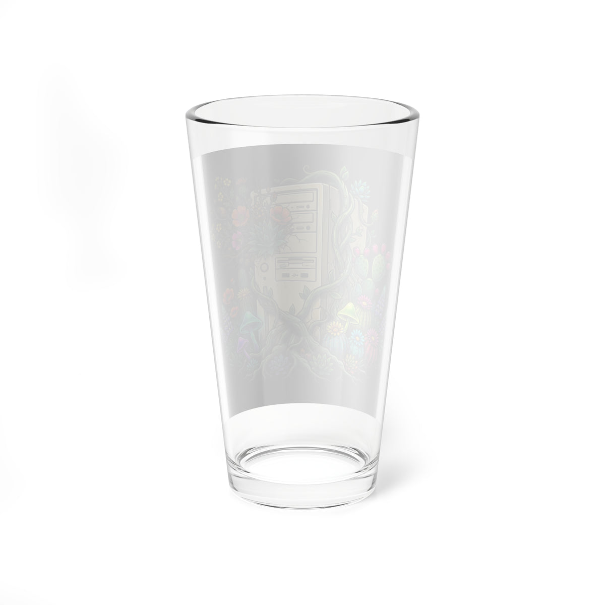 Flower Tower | 16 oz Glass