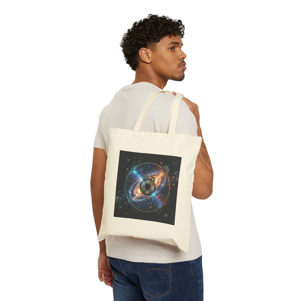 Celestial Disc | Canvas Tote Bag