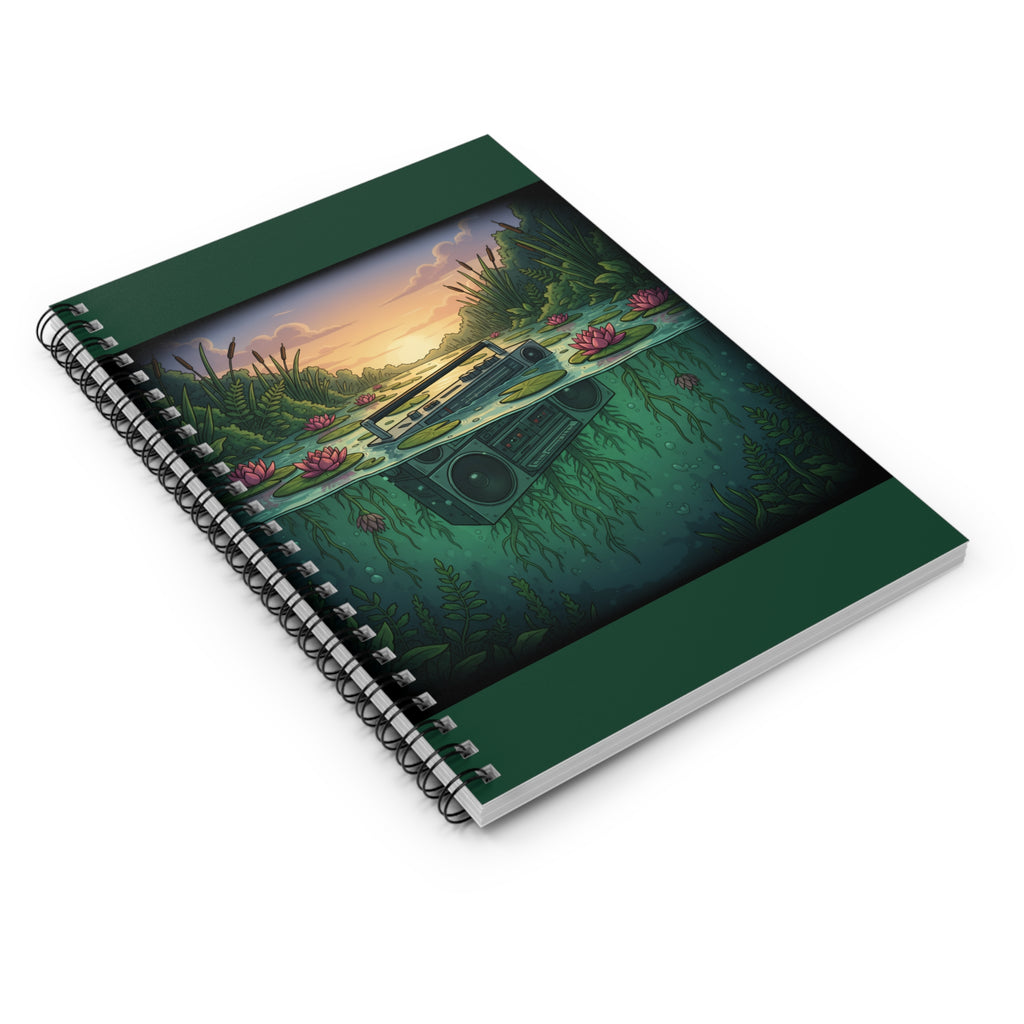 Submerged Frequency | Spiral Bound Notebook