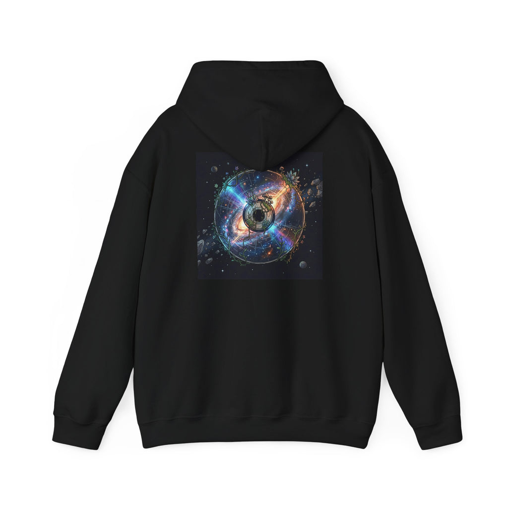 Celestial Disc | Print on Back Hoodie